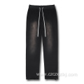 Men's four seasons fashion distressed sweatpants